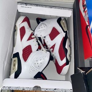Used jordan 6 carmine